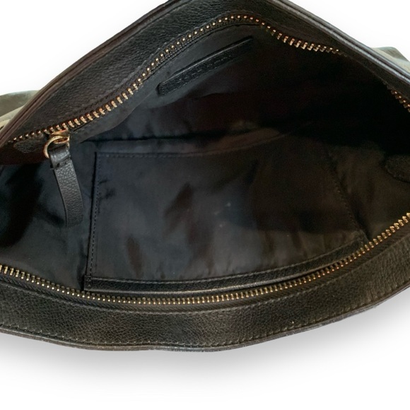 COLE HAAN BLACK LEATHER CROSSBODY BAG - Picture 6 of 8